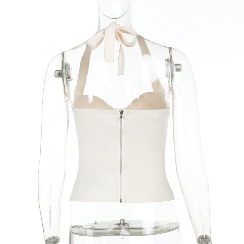 Trendy Halter Crop Top for Women