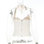Trendy Halter Crop Top for Women