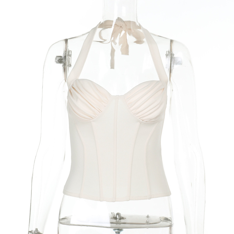 Trendy Halter Crop Top for Women