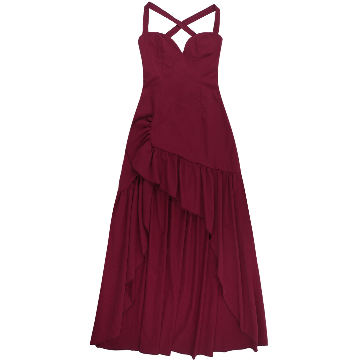 Elegant Bodycon Halter Backless Evening Dress