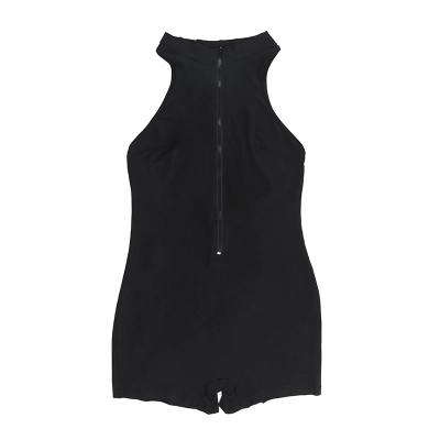 Women's Seamless High-Waisted Shapewear Bodysuit with Zipper 01