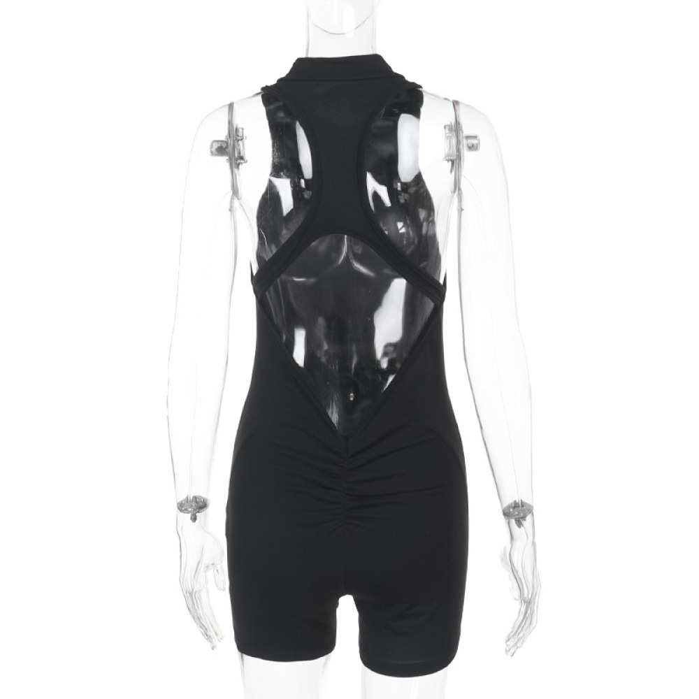 Women's Seamless High-Waisted Shapewear Bodysuit with Zipper