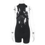 Women's Seamless High-Waisted Shapewear Bodysuit with Zipper