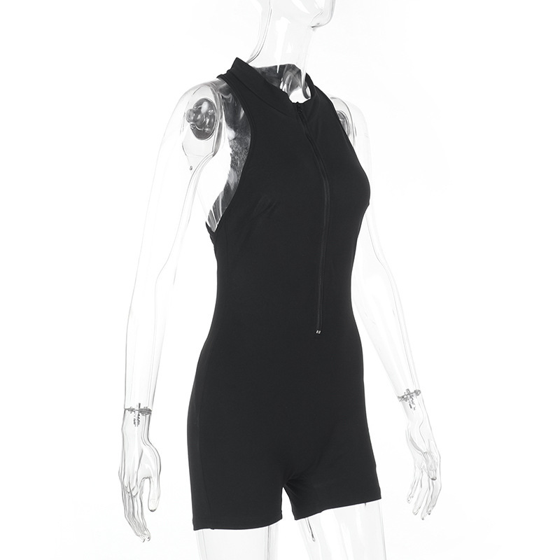 Women's Seamless High-Waisted Shapewear Bodysuit with Zipper