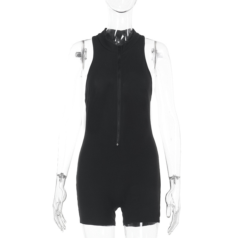 Women's Seamless High-Waisted Shapewear Bodysuit with Zipper