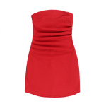 New Sleeveless Strapless Backless Bodycon Mini Dress