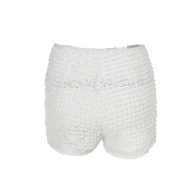 Textured Jacquard Fashion Shorts with Raised Pattern 01