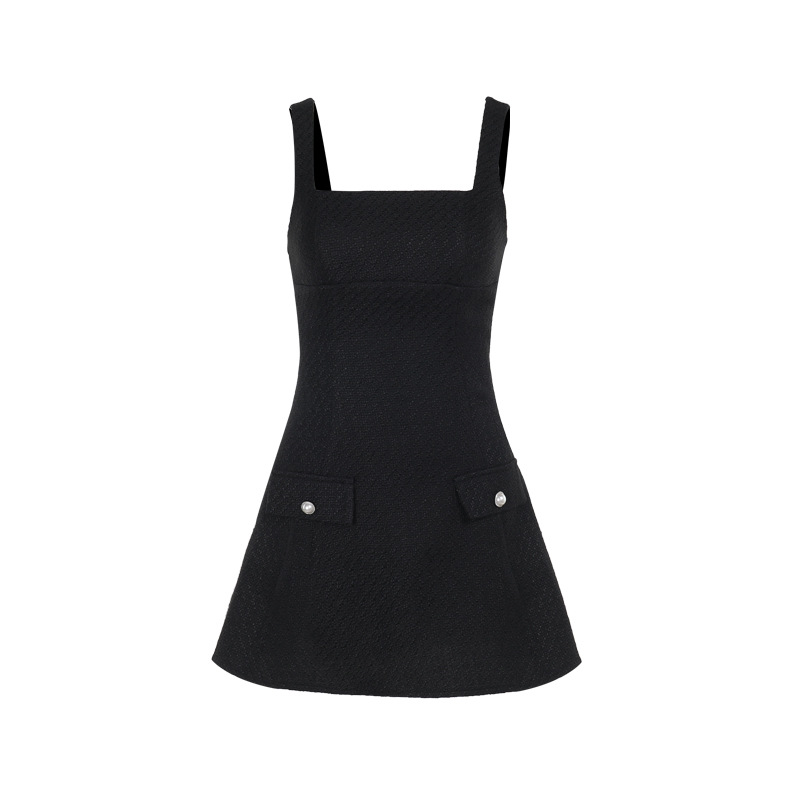  Fashionable Chanel-Style Square Neck Bodycon Dress