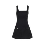  Fashionable Chanel-Style Square Neck Bodycon Dress