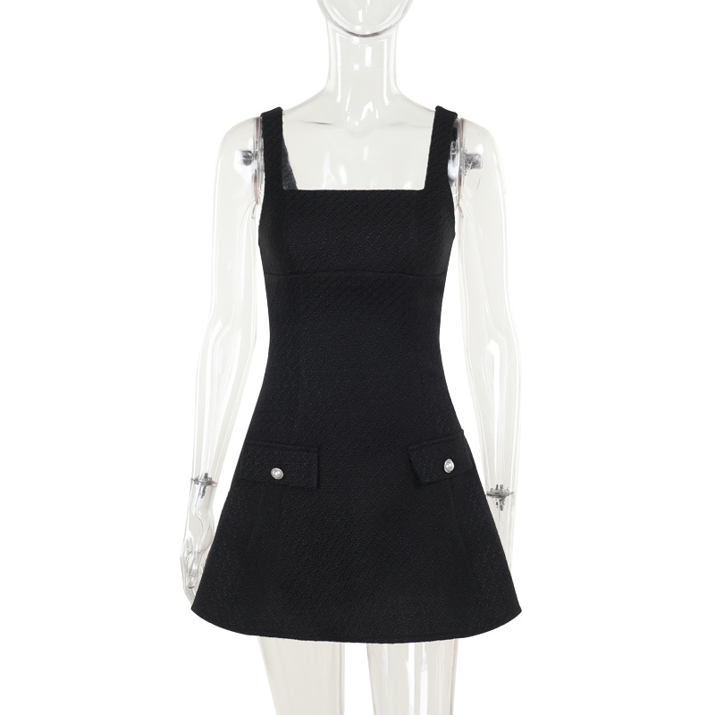  Fashionable Chanel-Style Square Neck Bodycon Dress