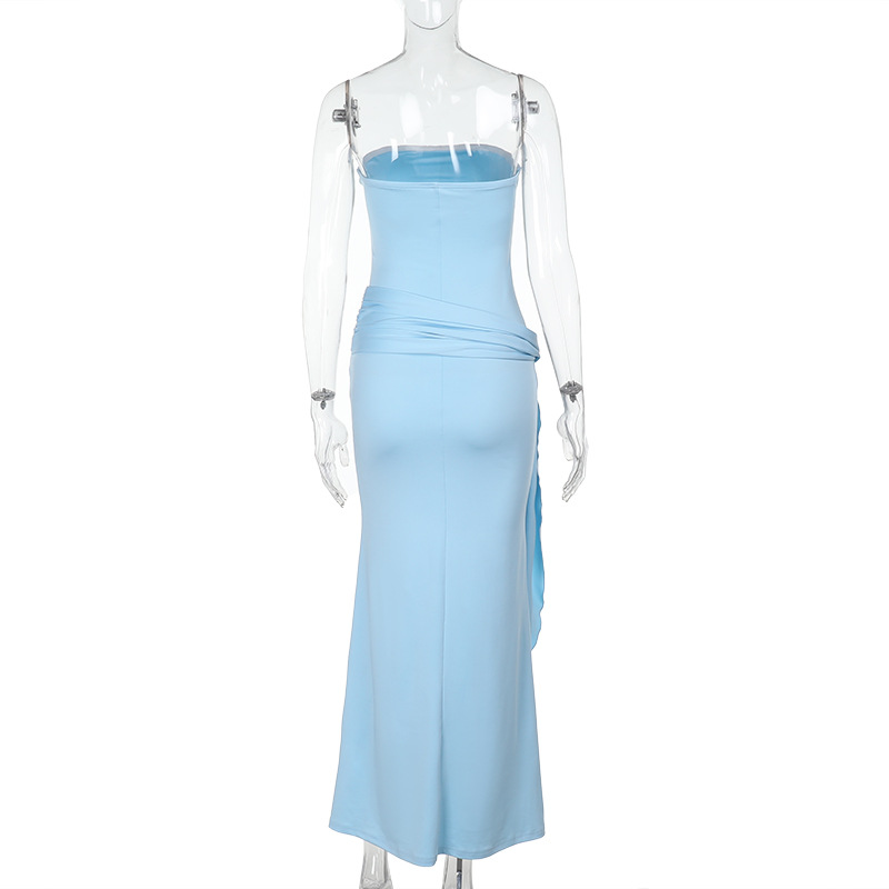 2025 Summer New Women's Strapless Long Bodycon Dress