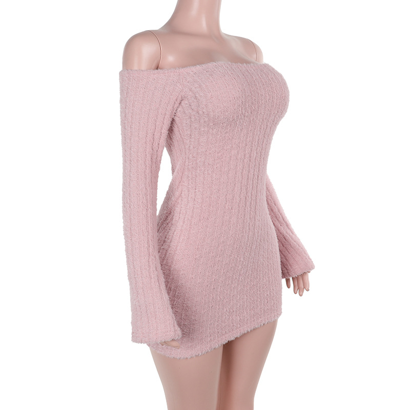  Fashionable Off-the-Shoulder Bodycon Dress 