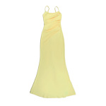 2025 New Women's Strapless Boned Slimming Backless High-Slit Long Evening Gown