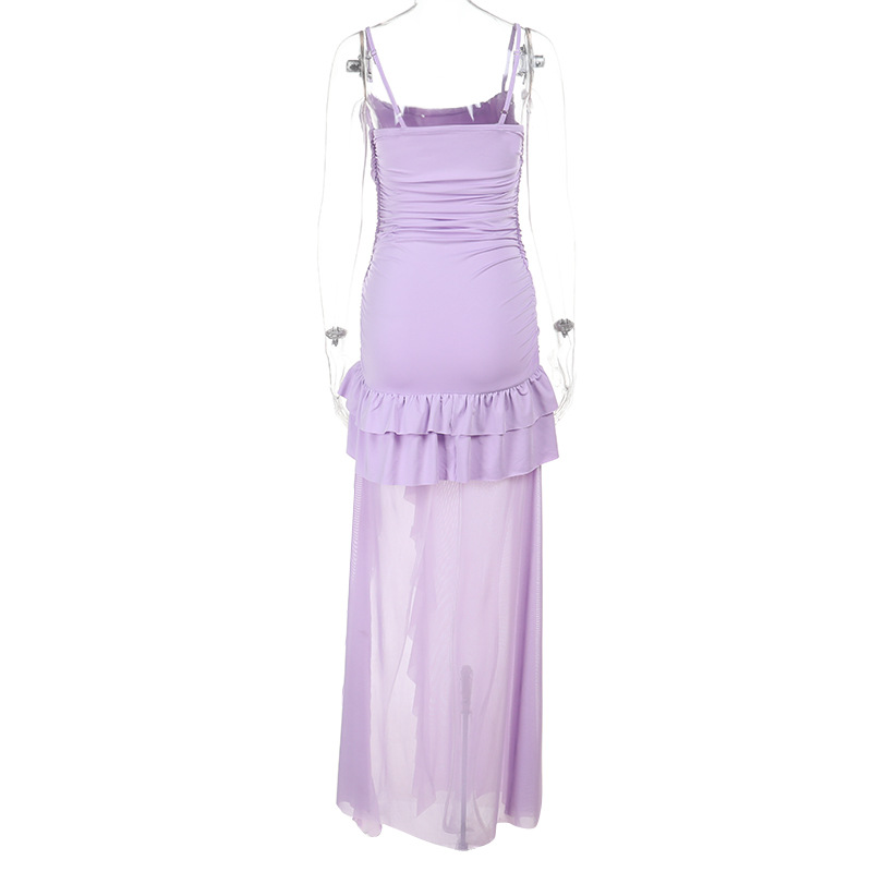 European Style New Bustier Long Dress for Women