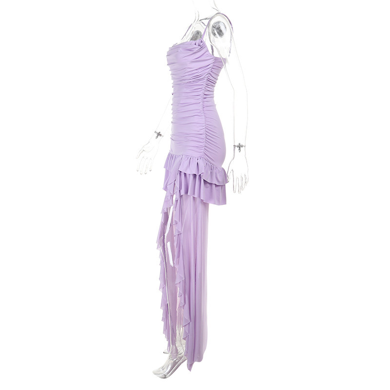 European Style New Bustier Long Dress for Women