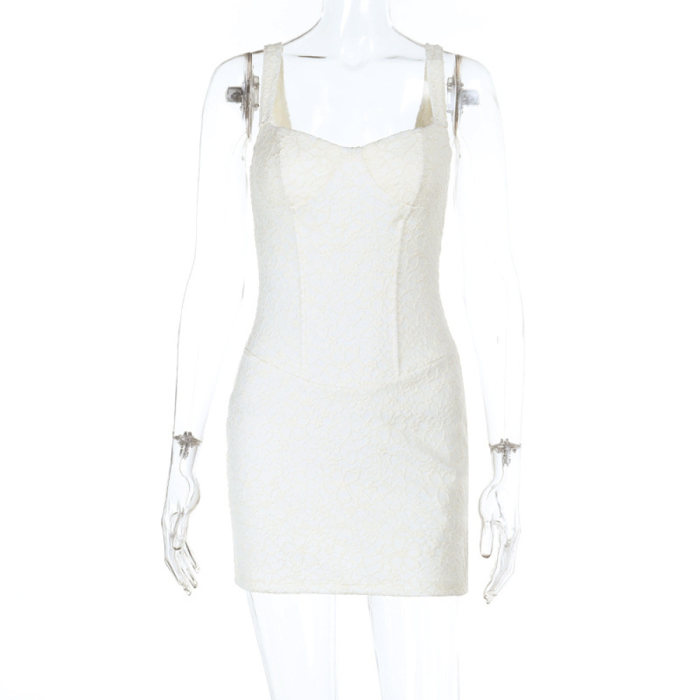 Women's Elegant Lace Bodycon Midi/Maxi Dress with Boning