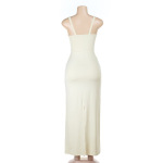 Women's Solid Color Sleeveless Cutout Lace-Up Mini Dress