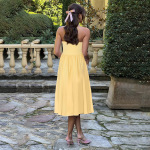 Women's Sleeveless Bustier Maxi Dress