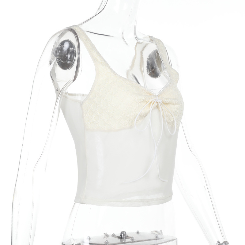 Women's Jacquard Woven Sleeveless Tank Top