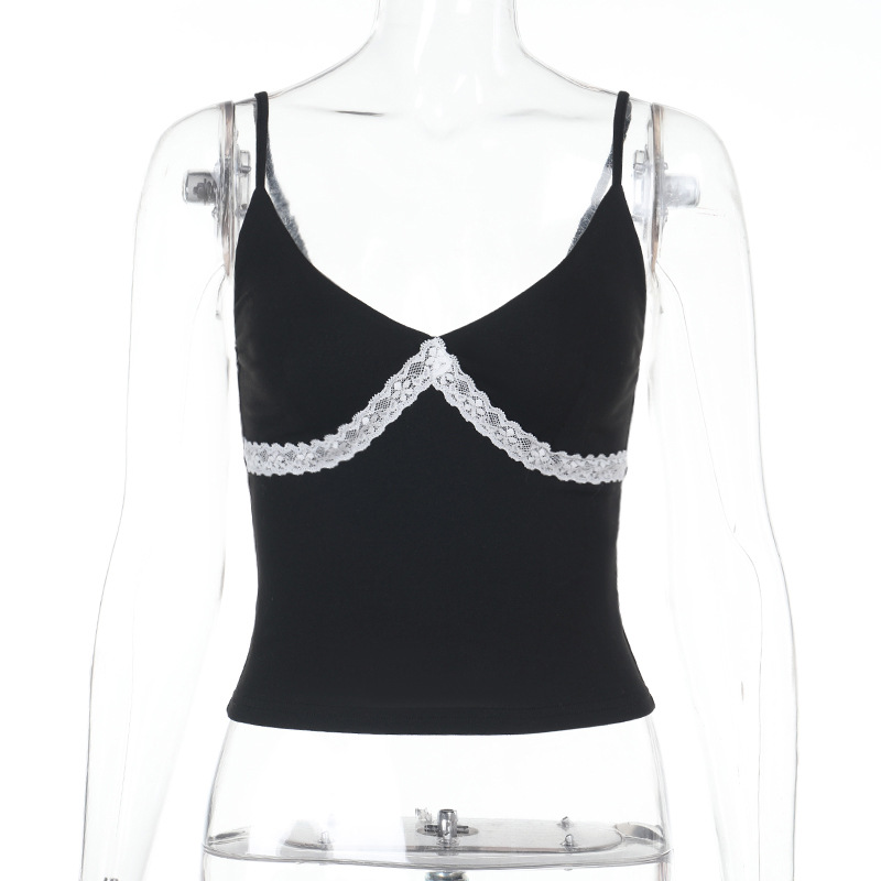 Contrast Color Striped Tank Top