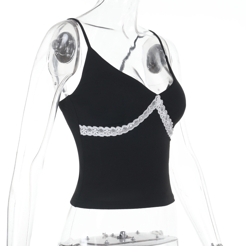 Contrast Color Striped Tank Top