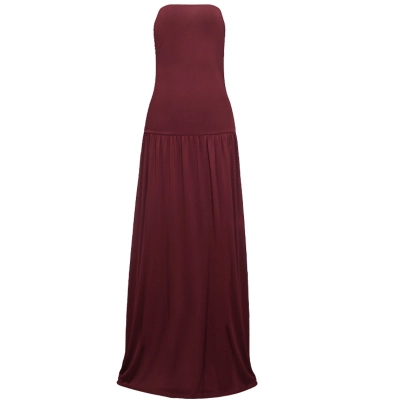 Strapless Fitted Waist A-Line Mini Dress 01