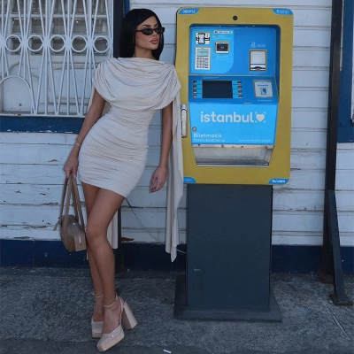 Ruched Off-the-Shoulder Bodycon Mini Dress 02