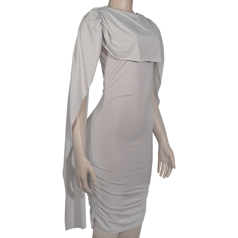 Ruched Off-the-Shoulder Bodycon Mini Dress