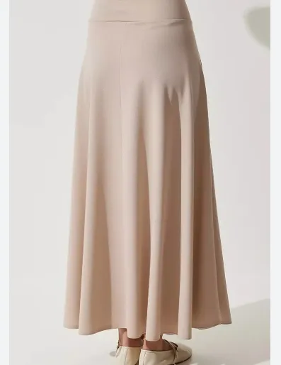 Spring New Irregular Hem Midi Skirt review Ava Thompson