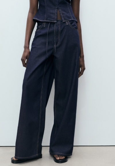 High-Waisted Loose Jeans for Petite Women review Sophie Anderson