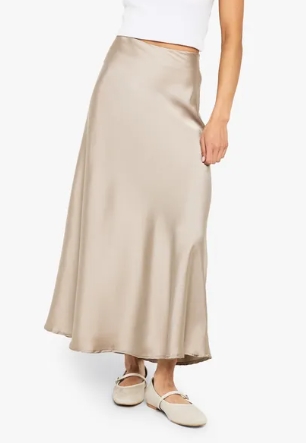 Elegant Fish-Tail Midi Skirt - Spring 2024 Collection review Anna