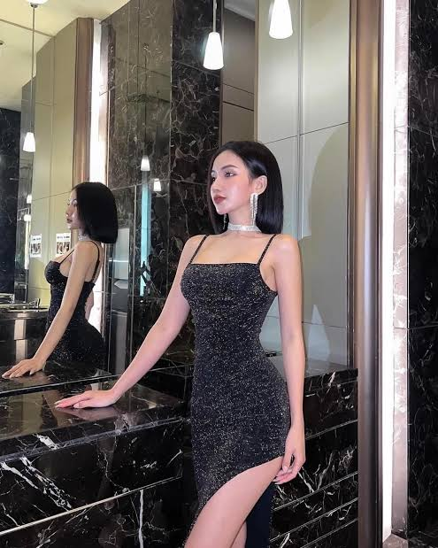 Knit Spaghetti Strap Open Back Mini Dress review Olivia Carter