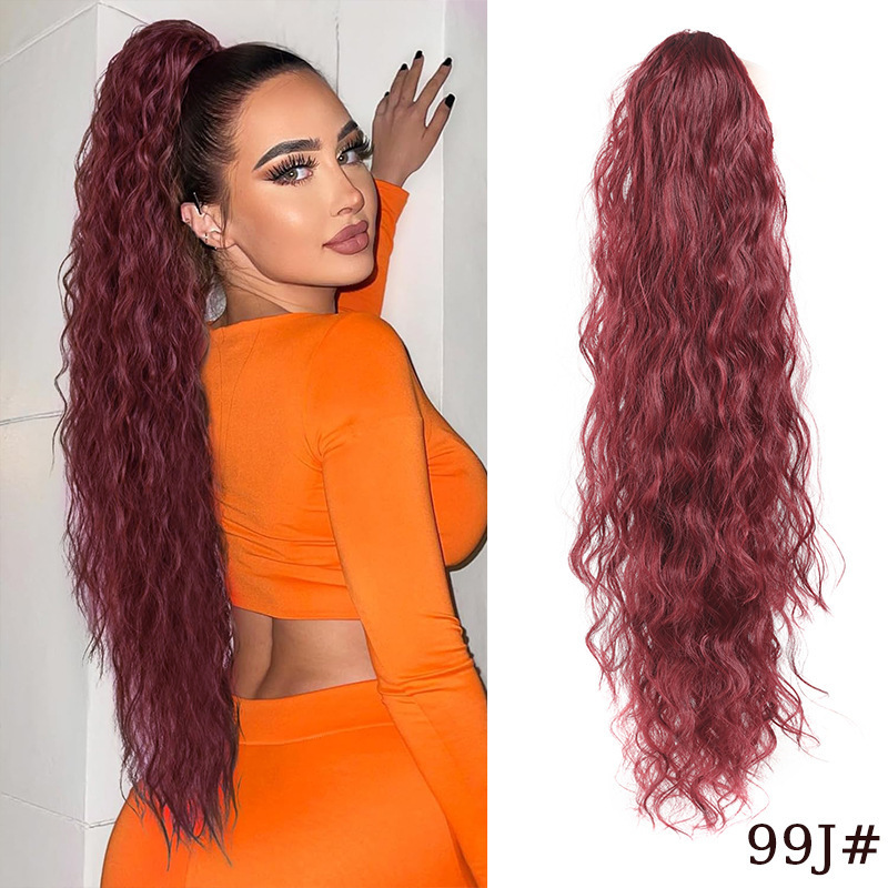 Corn Perm Drawstring Wig Braid Ponytail