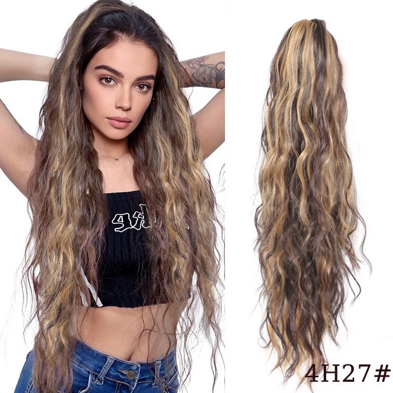 Corn Perm Drawstring Wig Braid Ponytail