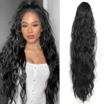 Corn Perm Drawstring Wig Braid Ponytail