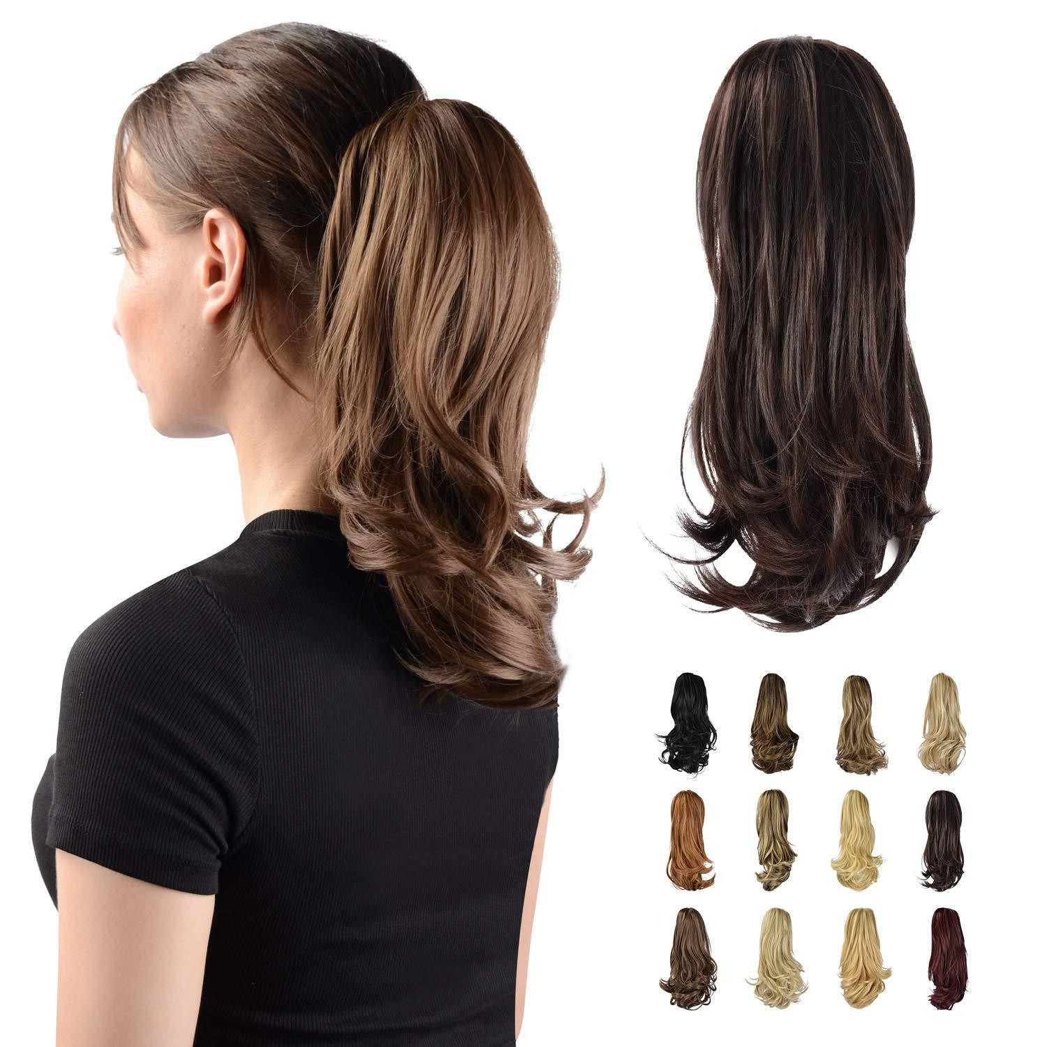Fluffy Synthetic Fiber Hair Ponytail