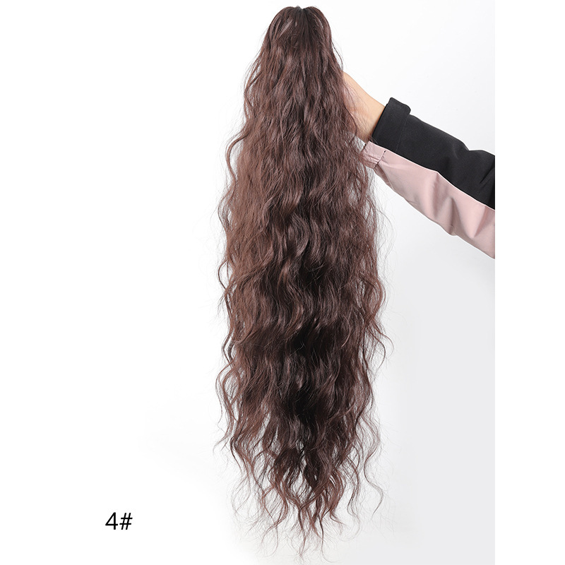 Natural Fluffy Long Hair Braid Fake Ponytail