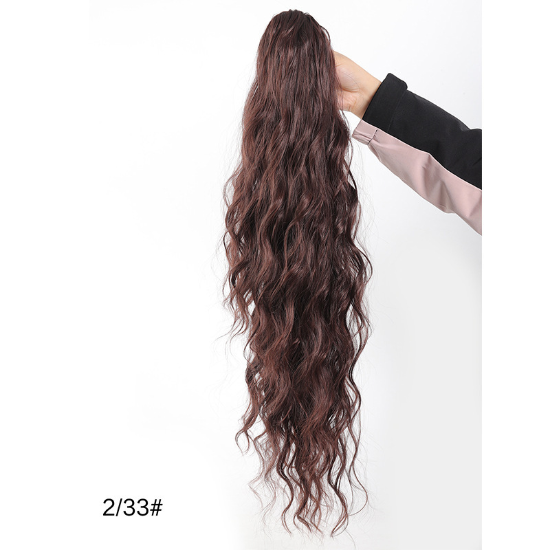 Natural Fluffy Long Hair Braid Fake Ponytail