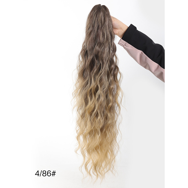 Natural Fluffy Long Hair Braid Fake Ponytail
