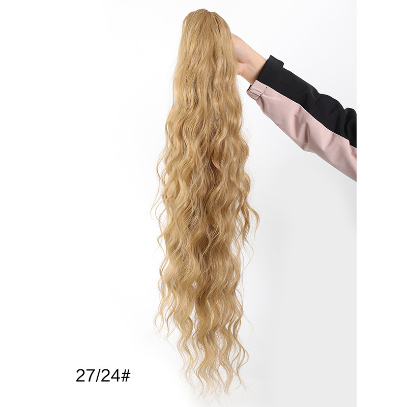 Natural Fluffy Long Hair Braid Fake Ponytail