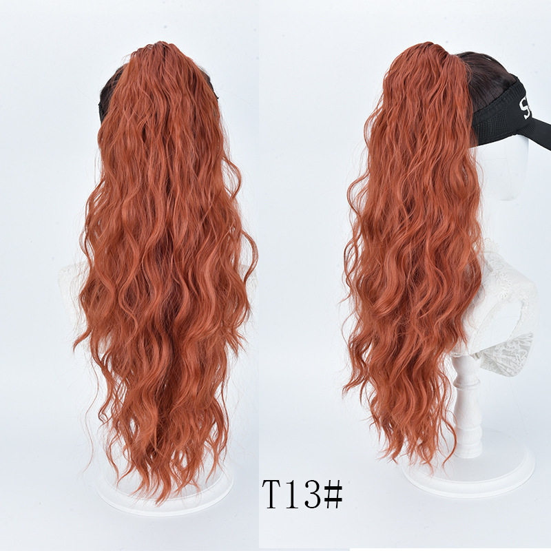 Natural Fluffy Long Hair Braid Fake Ponytail