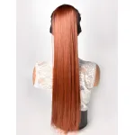 Natural Simulated Straight Hair High Ponytail