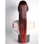 Natural Simulated Straight Hair High Ponytail