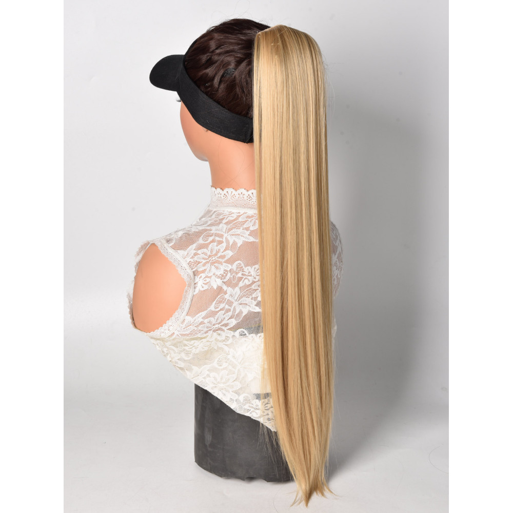 Natural Simulated Straight Hair High Ponytail