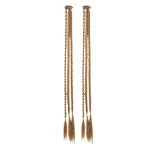 Natural simulated braids with fashionable and personalized water drop clips
