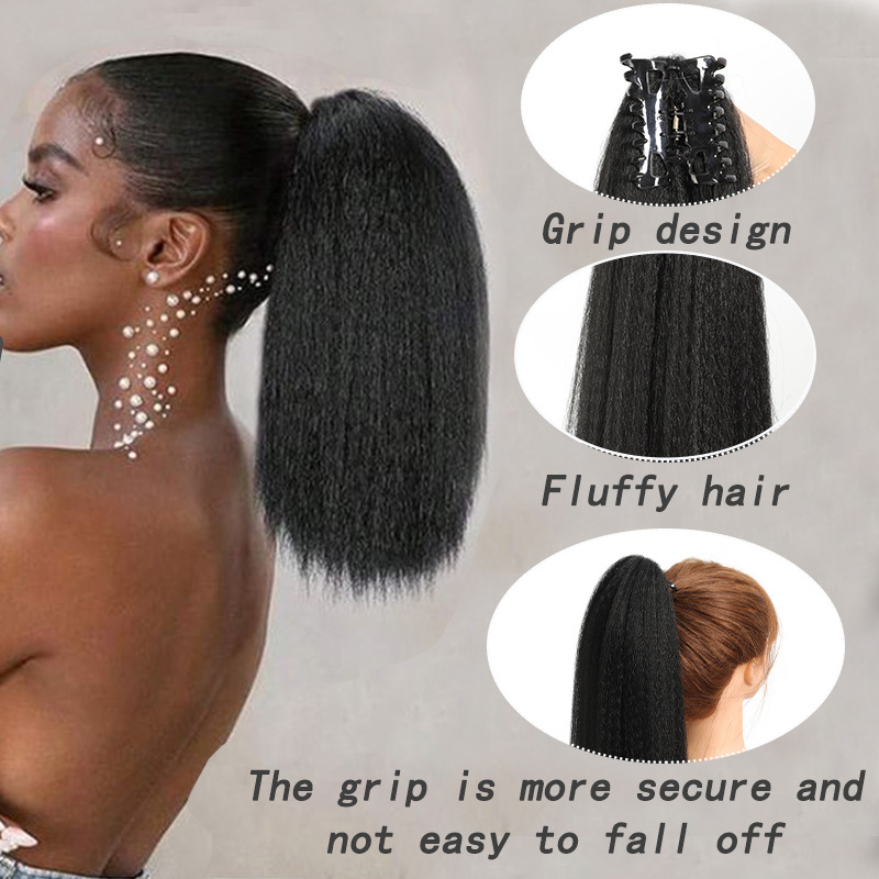 Fluffy and Elegant Hair Volume Grab Ponytail