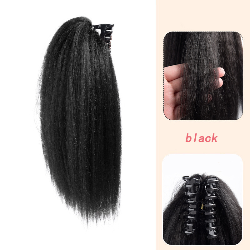 Fluffy and Elegant Hair Volume Grab Ponytail