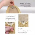 Fluffy and Elegant Drawstring Ponytail with Water Ripples
