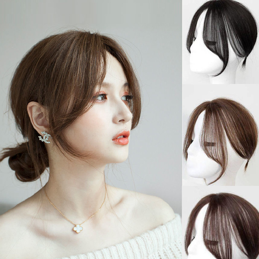 3D Figure Bangs Wig Female Replacement Hair Piece