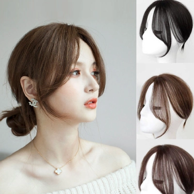 3D Figure Bangs Wig Female Replacement Hair Piece 01